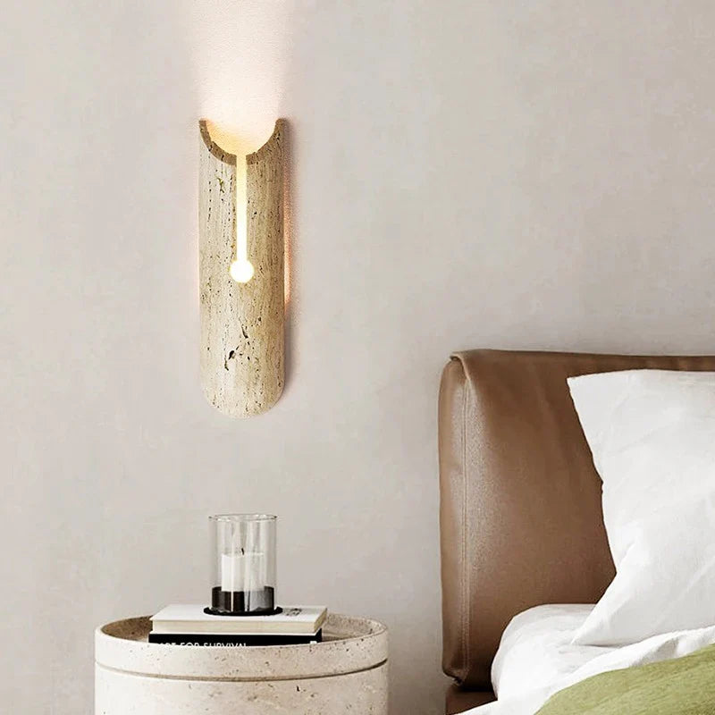 Afralia™ Minimalist Bedside Wall Lamp: Artistic Lighting Fixtures for Bedroom, Staircase & More