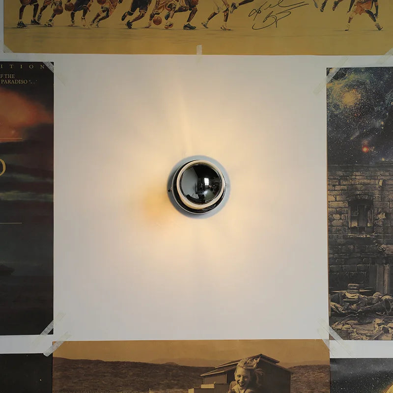 Afralia™ UFO Flying Saucer Disc Wall Lamp, Modern Minimalist Creative Decor Light