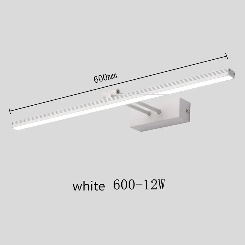 Afralia™ LED Bathroom Vanity Mirror Light for Waterproof Makeup with Wall Sconces