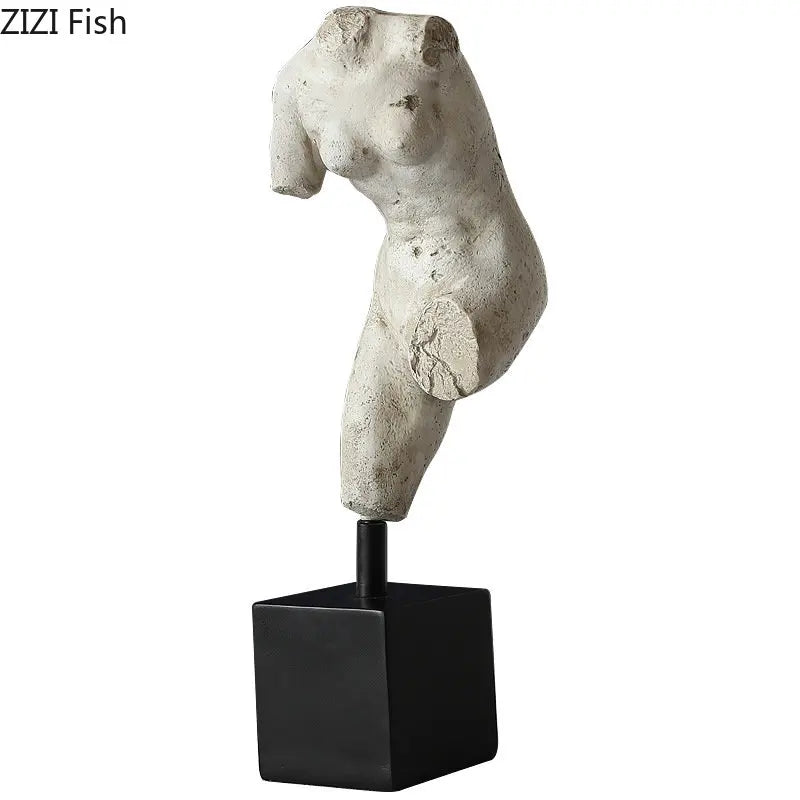 Afralia™ Body Art Resin Sculpture Decor Ornaments