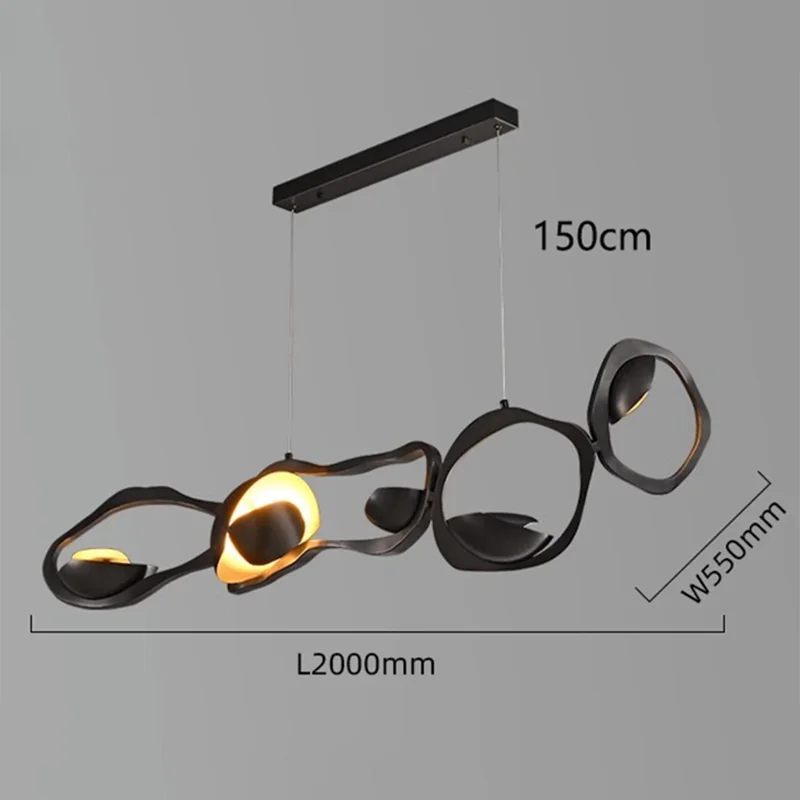 Afralia™ Modern LED Pendant Chandeliers for Living Room and Dining Room Lighting