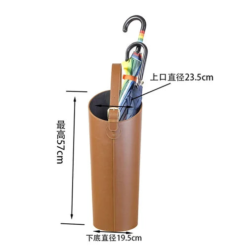 Afralia™ Umbrella Holder Organizer Stand for Home - Floor Rack Storage Bucket
