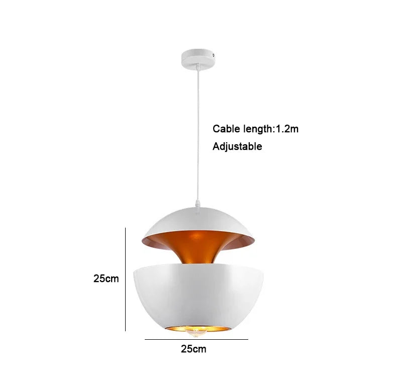 Afralia™ Nordic LED Chandelier Pendant Light for Home Indoor Decor