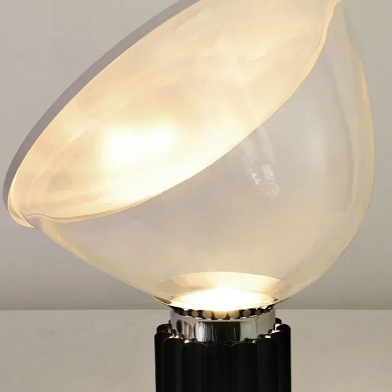Afralia™ Radar Glass Table Lamp | Stylish Italian Designer Light for Home Decor