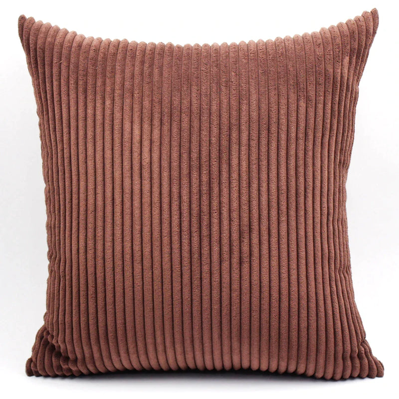 Afralia™ Corduroy Pillow Cover: Striped Cushion for Sofa Bed - Nordic Home Decor