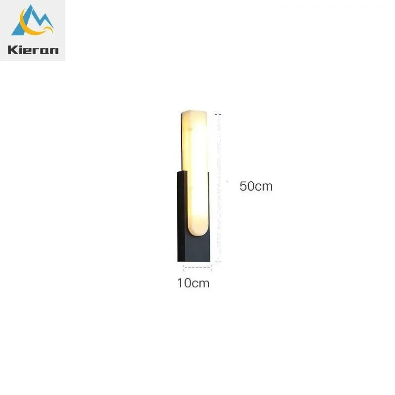 Afralia™ Cloud Stone LED Wall Light for Modern Nordic Home Decor
