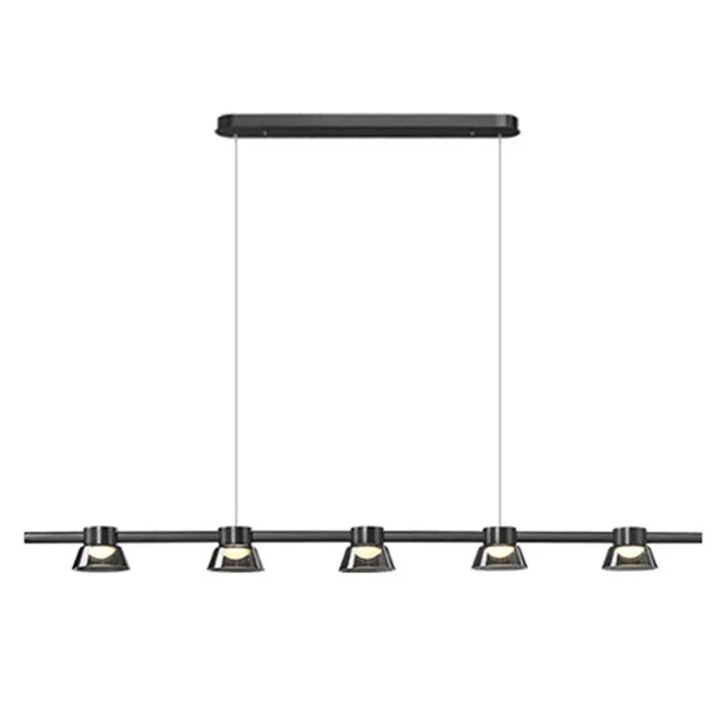 Afralia™ Nordic Minimalist LED Pendant Chandelier for Kitchen Island, Living Room, and Restaurant