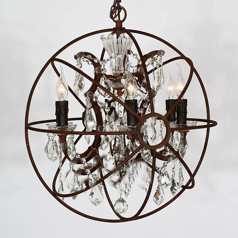 Afralia™ Crystal Chandelier E14 LED Lustre for Living Room Bedroom Kitchen Island