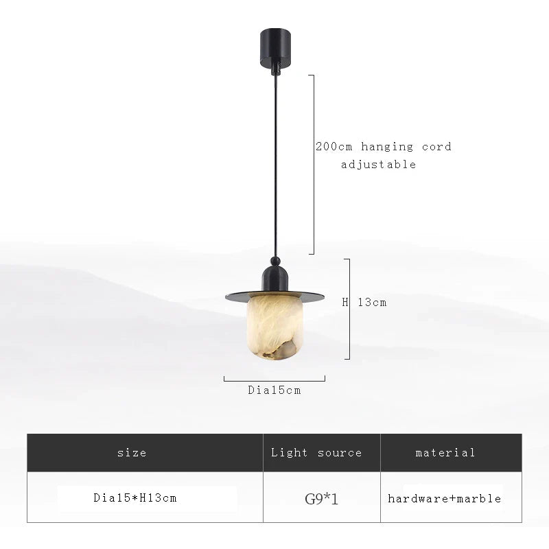 Afralia™ Oval Black Spanish Acrylic Pendant Light for Elegant Bedroom Decor