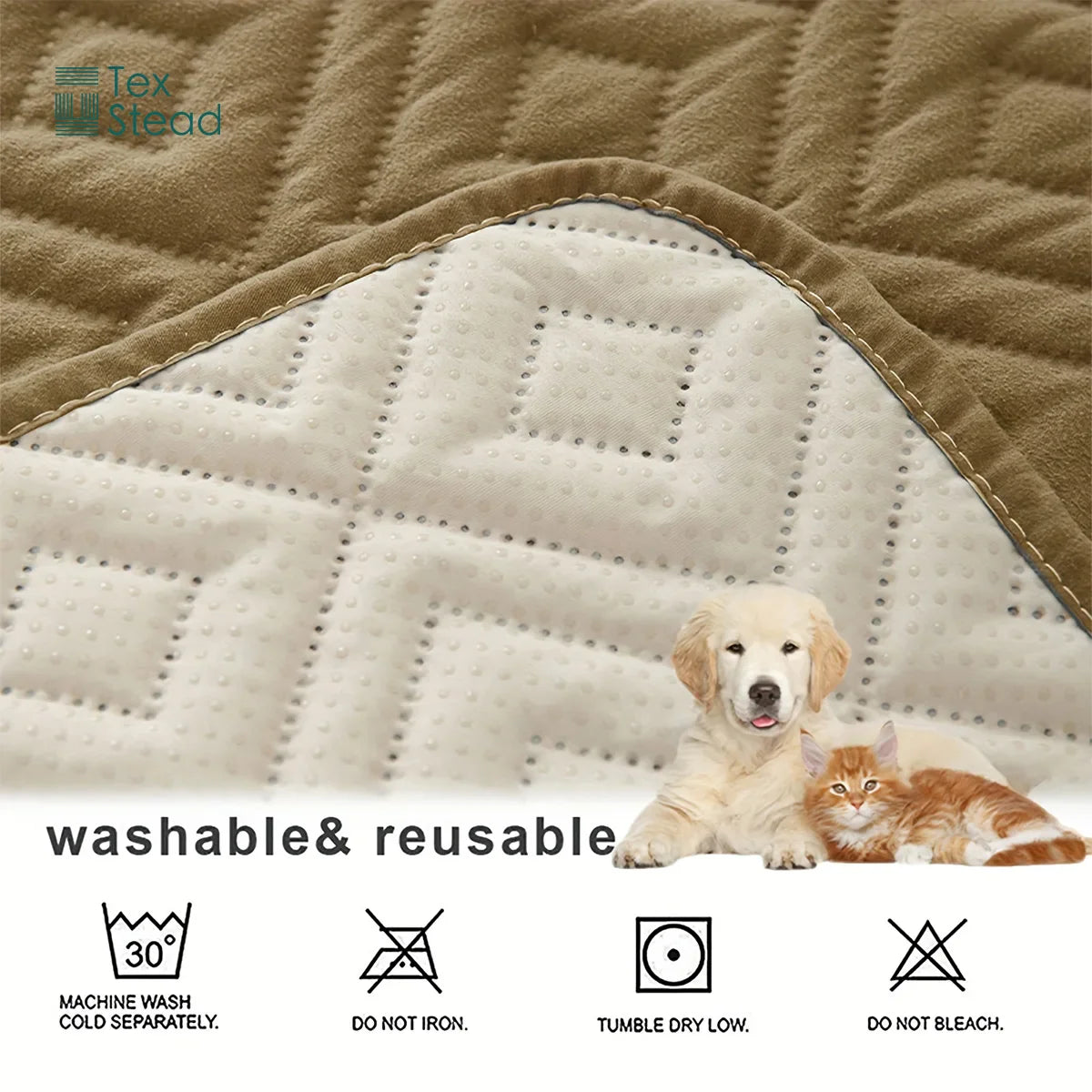 Afralia™ Waterproof Pet Bed Cover | Furniture Protector for Dog, Cat, Sofa, Couch