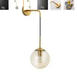 Afralia™ LED Wall Lamp 4W Beside Home Lighting with Knob Switch