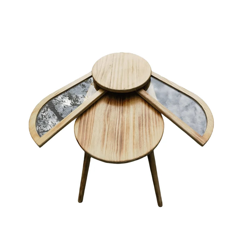 Afralia™ Nordic Modular End Tables Mini Luxe Side Table for Makeup Coffee Decor