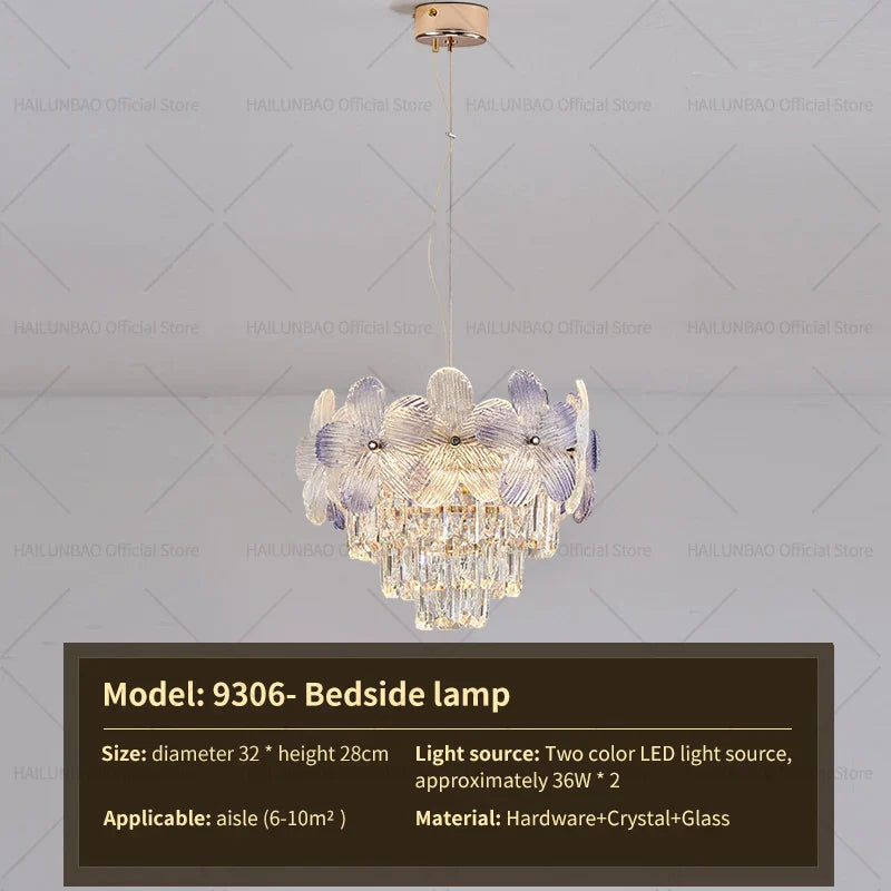 Afralia™ Crystal Chandelier: French Cream Style Light Luxury for Living Room and Master Bedroom