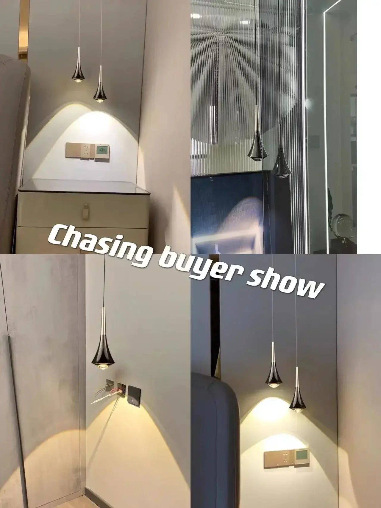 Afralia™ Modern LED Pendant Light Fixture for Bedroom Living Room Kitchen Dining Home Decor