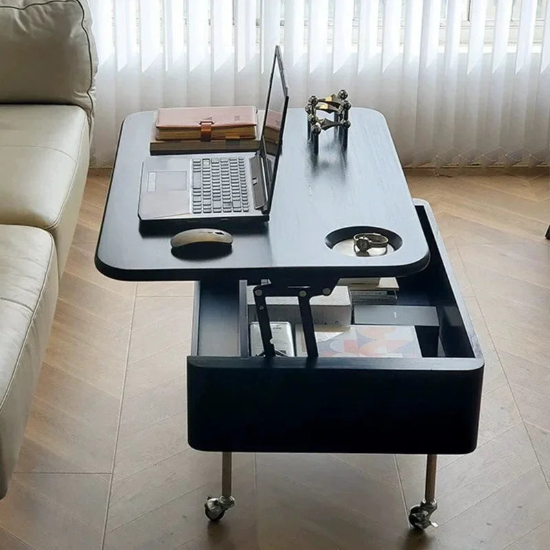 Afralia™ Medieval Style Portable Small Table for Living Room and Dining in Small Spaces