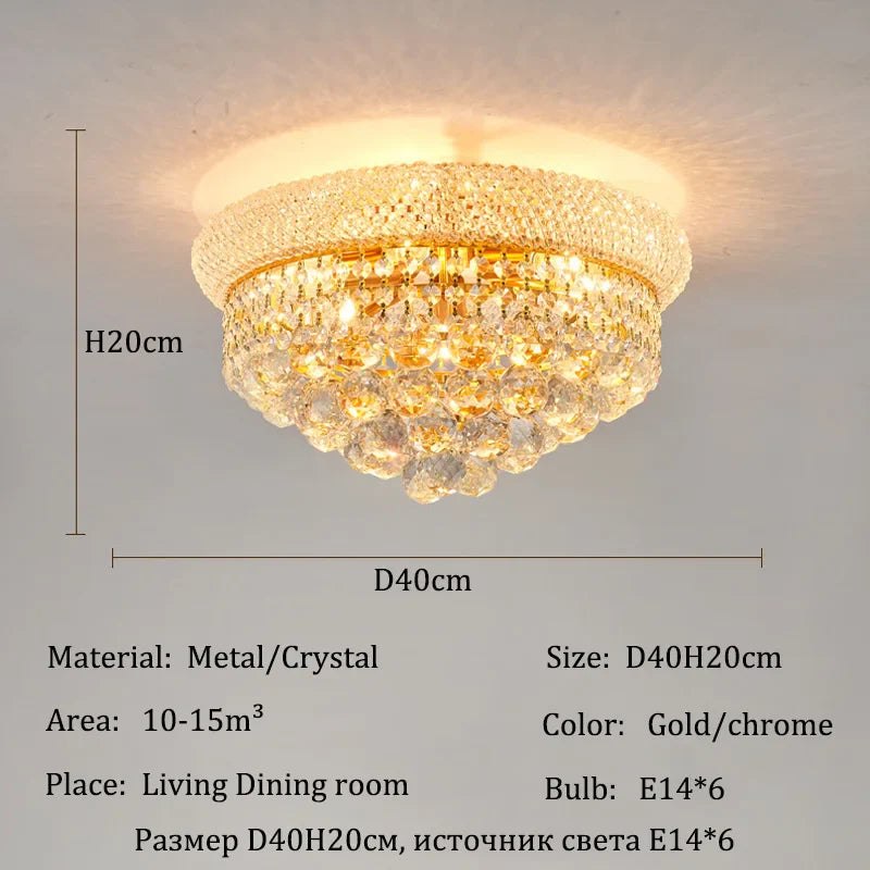 Afralia™ Crystal LED Ceiling Chandelier for Modern Living Room & Dining Room Lighting
