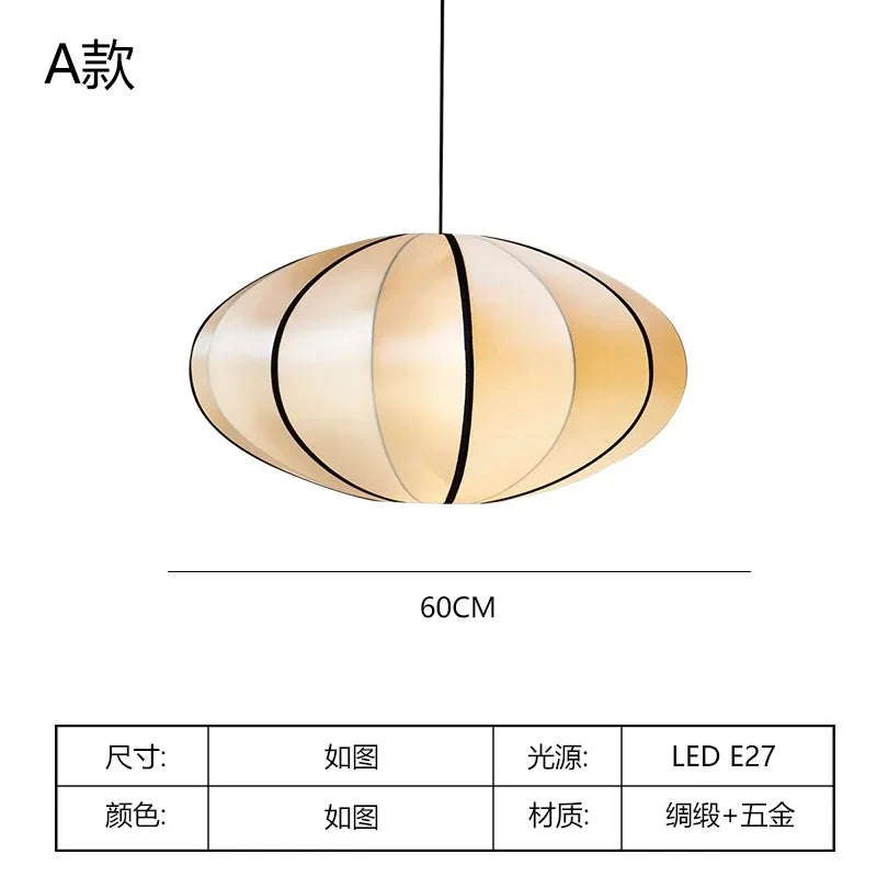 Afralia™ Wabi-sabi Medieval LED Pendant Light for Home Decor Living Room Bedroom