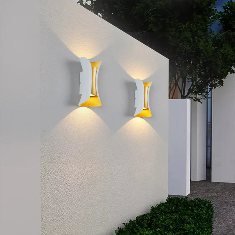 Afralia™ Waterproof LED Wall Light 10W: Modern Aluminum Wall Lamp for Outdoor and Indoor Lighting