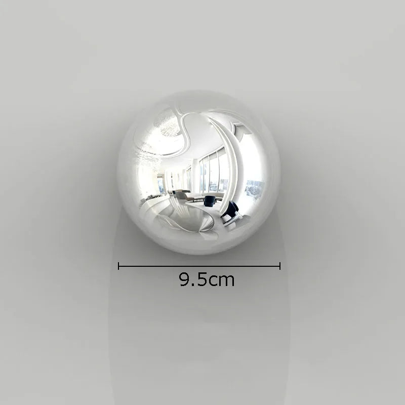 Afralia™ Gold Ball Wall Decoration Ornaments Room Aesthetics Living Background Display