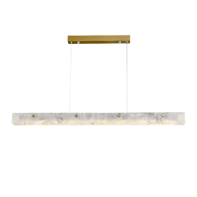 Afralia™ Gold Chrome LED Pendant Chandelier for Dining Room Lighting