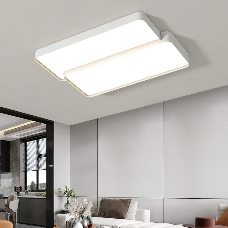 Afralia™ White Painted Chandeliers for Bedroom & Kitchen Indoor Lighting Fixture Luminaria