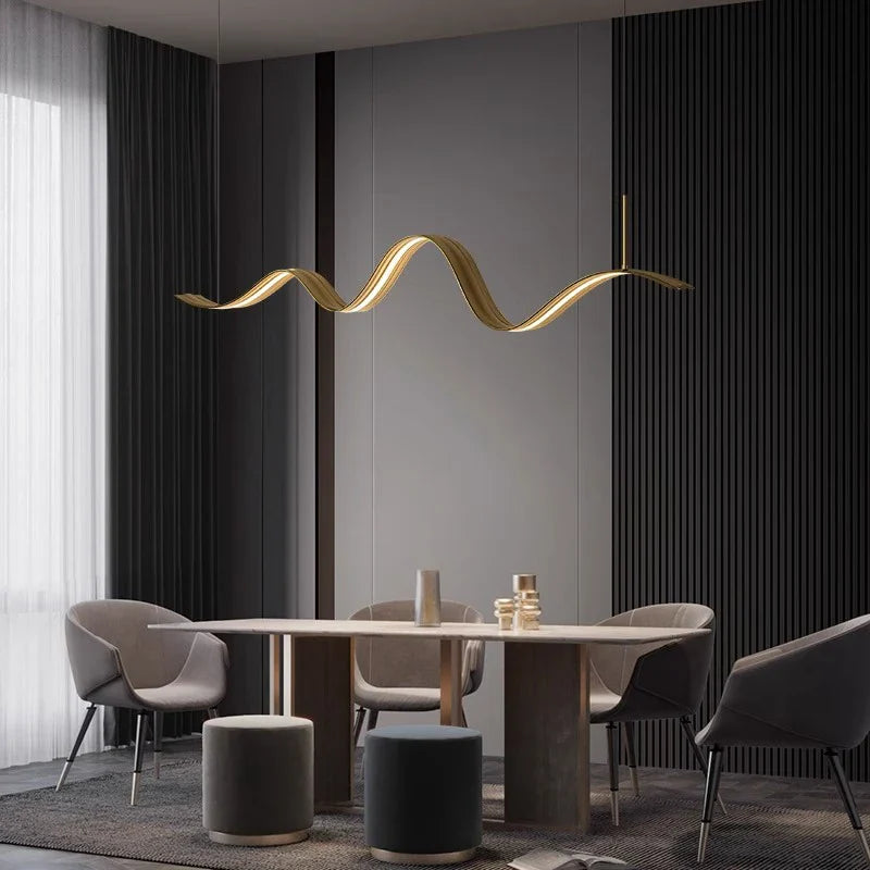 Afralia™ LED Pendant Light Chandeliers for Modern Living and Dining Room Decor