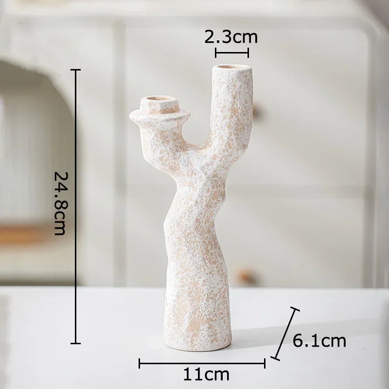 Afralia™ Ceramic Tree Branch Vase for Aesthetic Room Decor