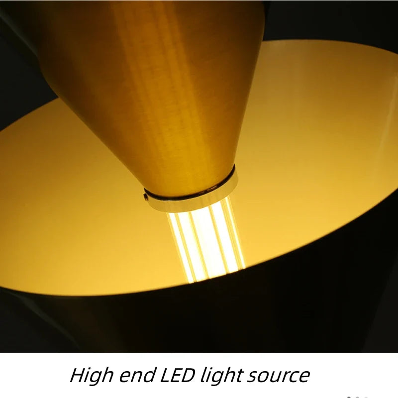 Afralia™ Nordic Tapered Multilayer Chandelier for Home LED Lighting Decor