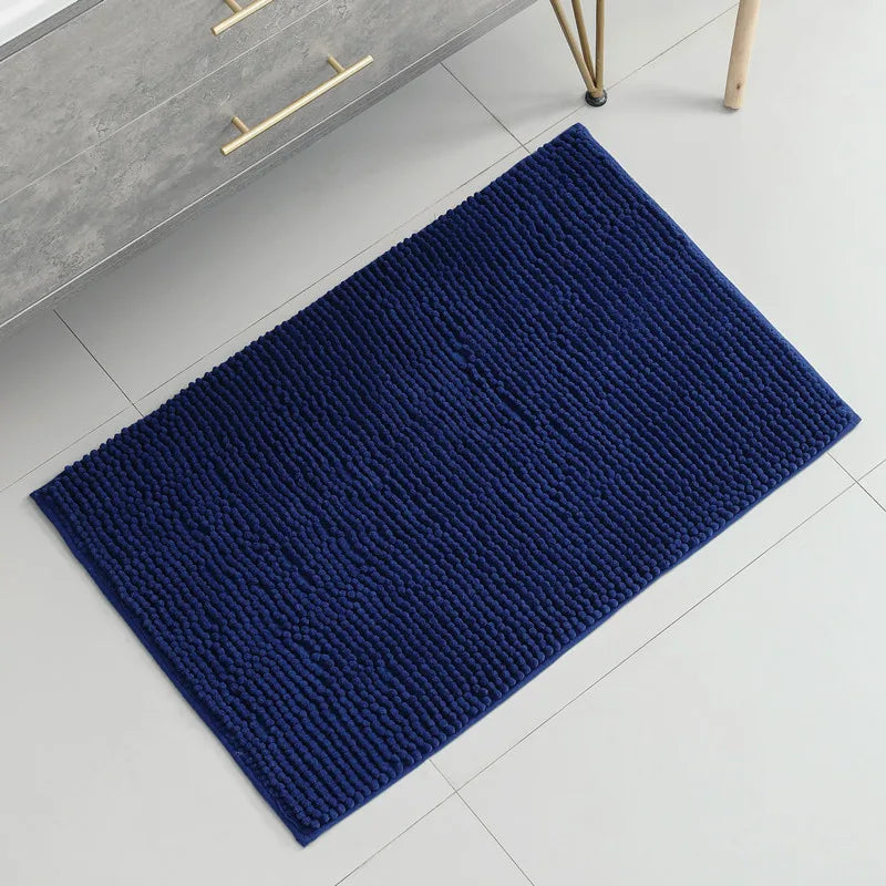 Afralia™ Soft Anti-Skid Bathroom Mat, Absorbent & Quick Drying Chenille Carpet