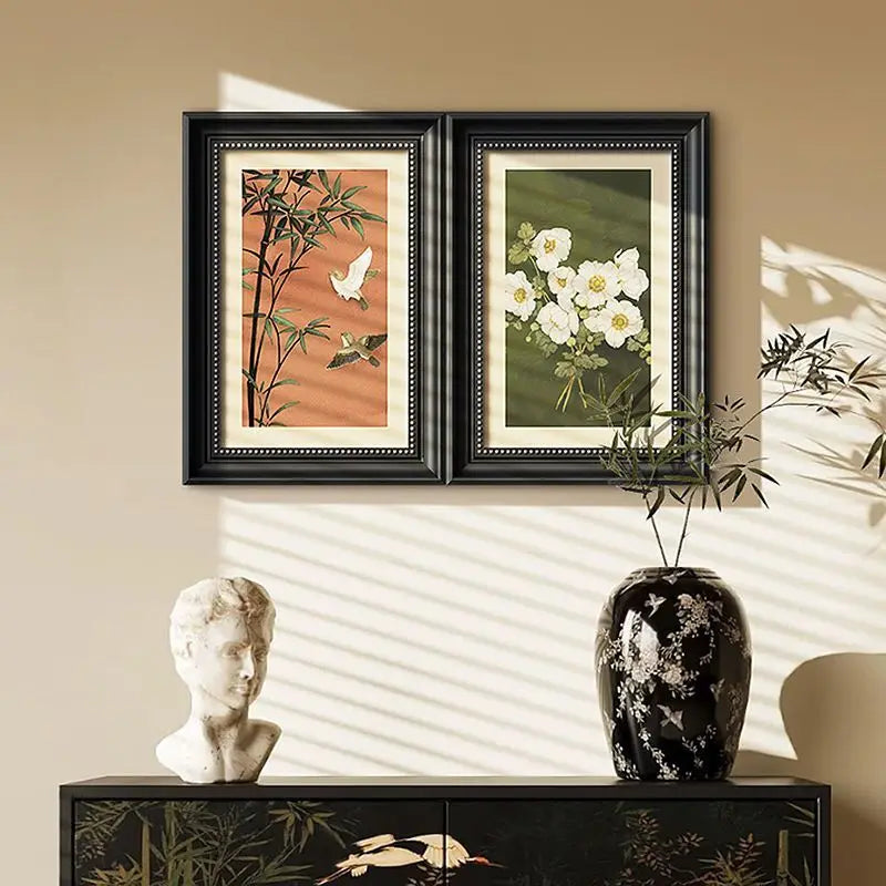 Afralia™ Electric Meter Box Cover Decorative Painting - Wall Mounted Foyer Switch Panel Art