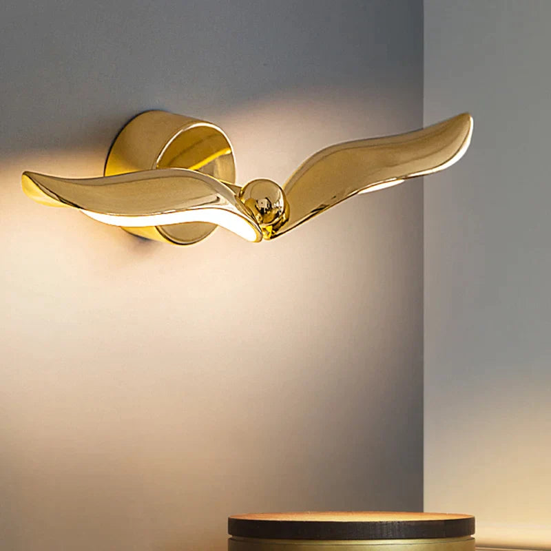 Afralia™ Seagull Bedside Lamp: Luxury Modern Living Room Bedroom Lighting