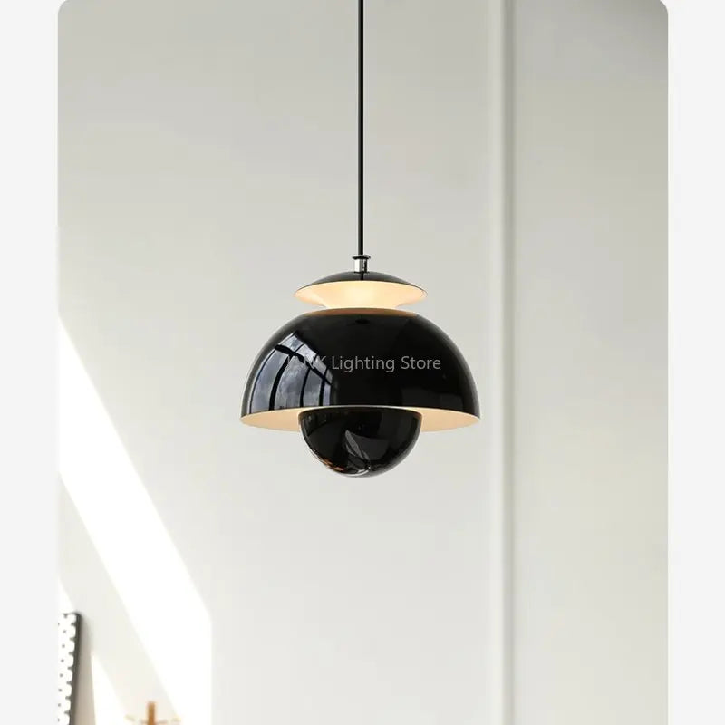 Afralia™ Flower Bud Pendant Chandelier: Modern Nordic Design for Home LED Lighting