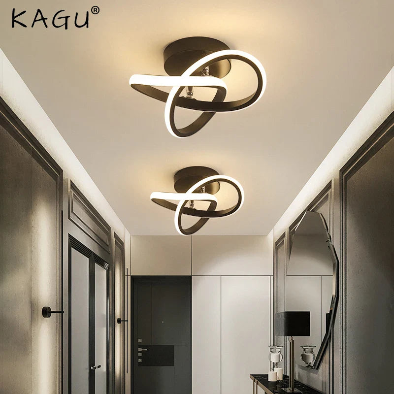 Afralia™ LED Aisle Ceiling Lights for Home Lighting in Bedroom Living Room Corridor