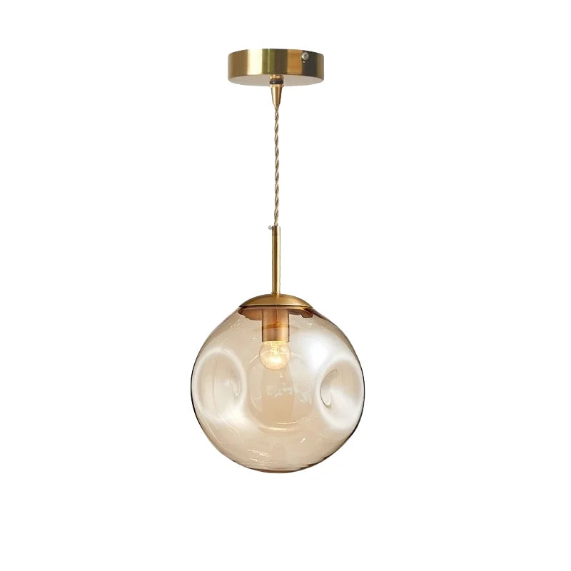 Afralia™ Champagne Glass LED Pendant Light - Modern Nordic Style for Home Decor