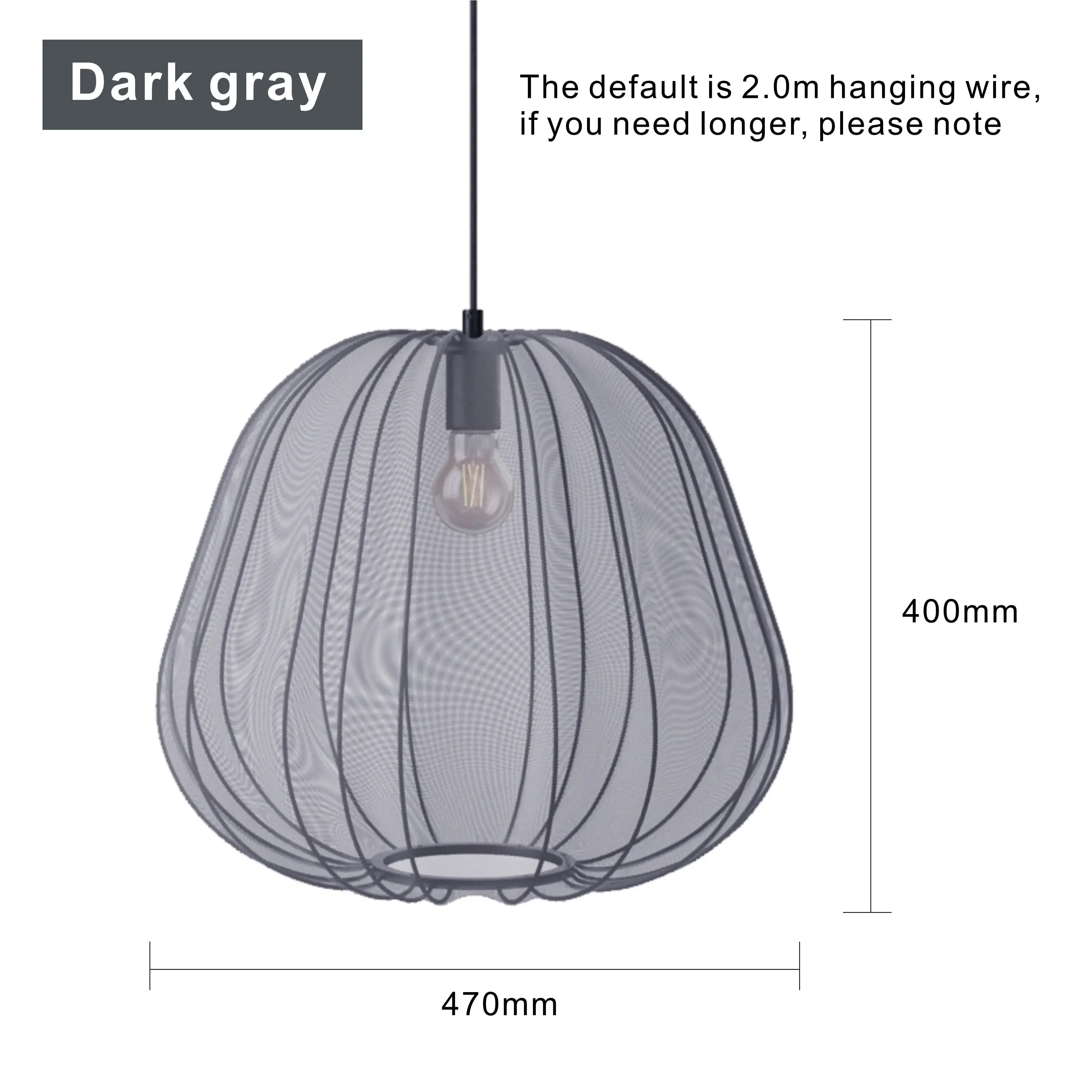 Afralia™ Wabi Sabi Lantern Pendant Lamp Fabric Hanging Light Living Room Chandelier