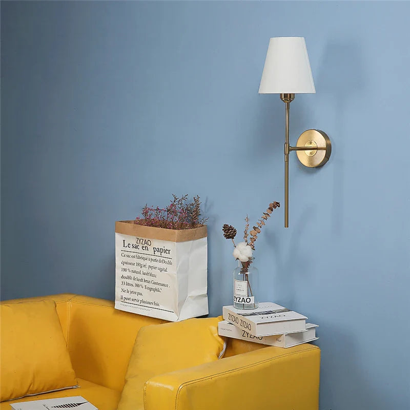 Afralia™ Minimalist LED Wall Sconce Light for Living Room Bedroom Decor