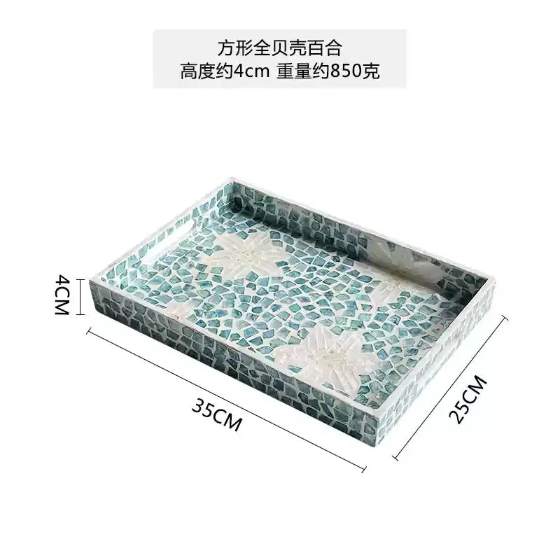 Afralia™ Nordic Color Tray: Elegant Storage Basket for Home Decor and Dining Experience