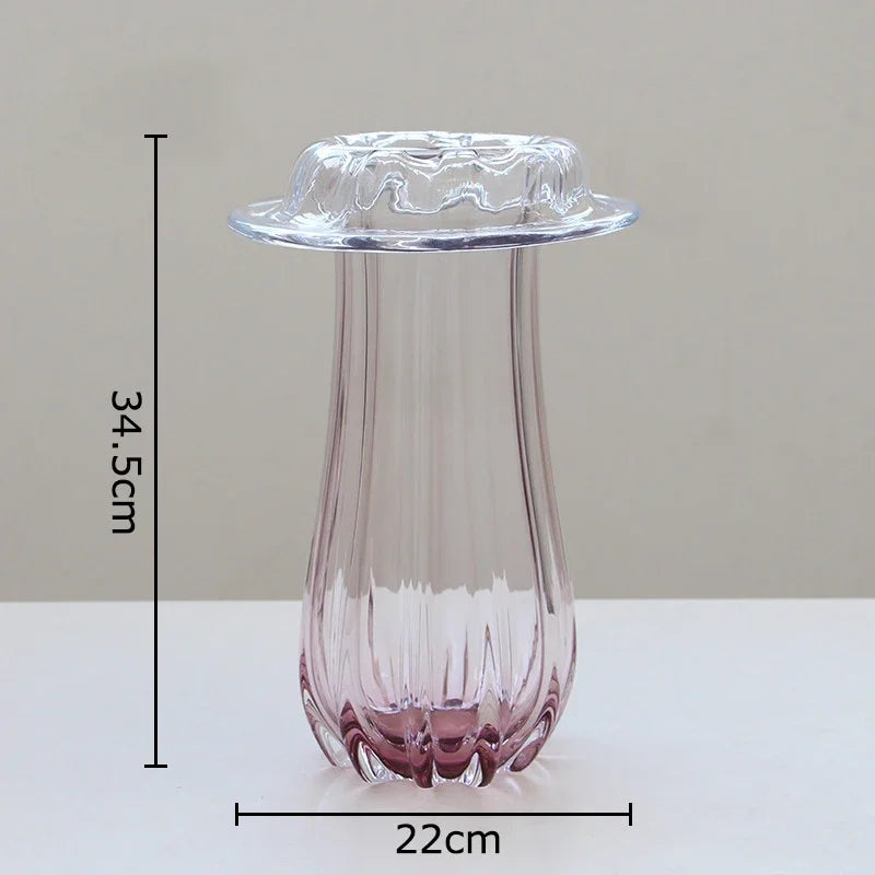 Afralia™ Glass Vase Hydroponics Table Decoration Flowers Arrangement Room Decor