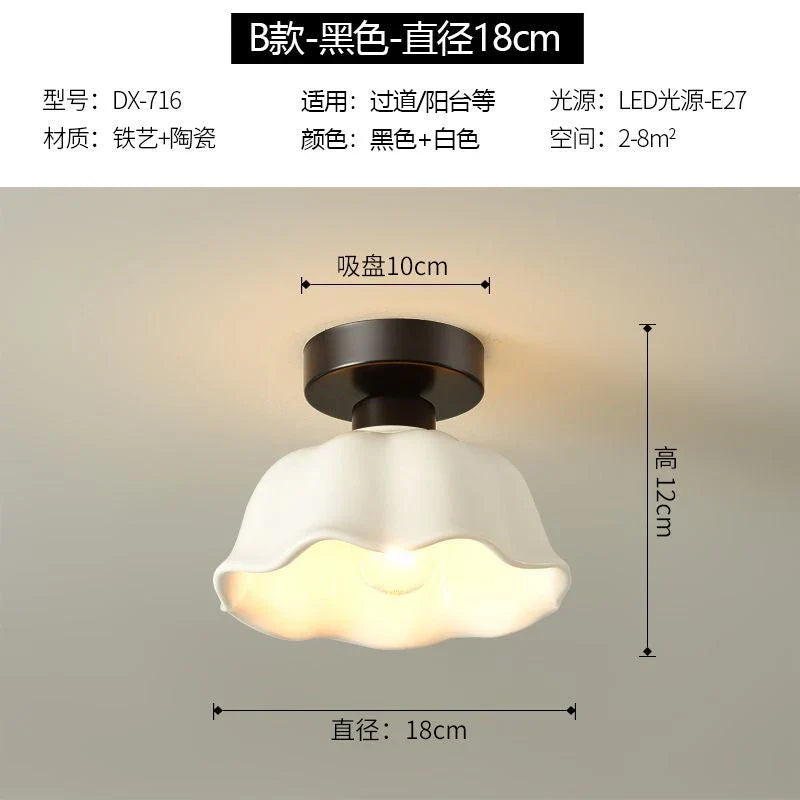 Afralia™ Modern White Chandelier Ceiling Lampshade for Kitchen, Bedroom, Aisle, and Restaurant