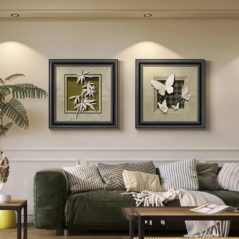 Afralia™ Animal Wall Decor Frame Set Art Painting Poster Room Aesthetic Decoration