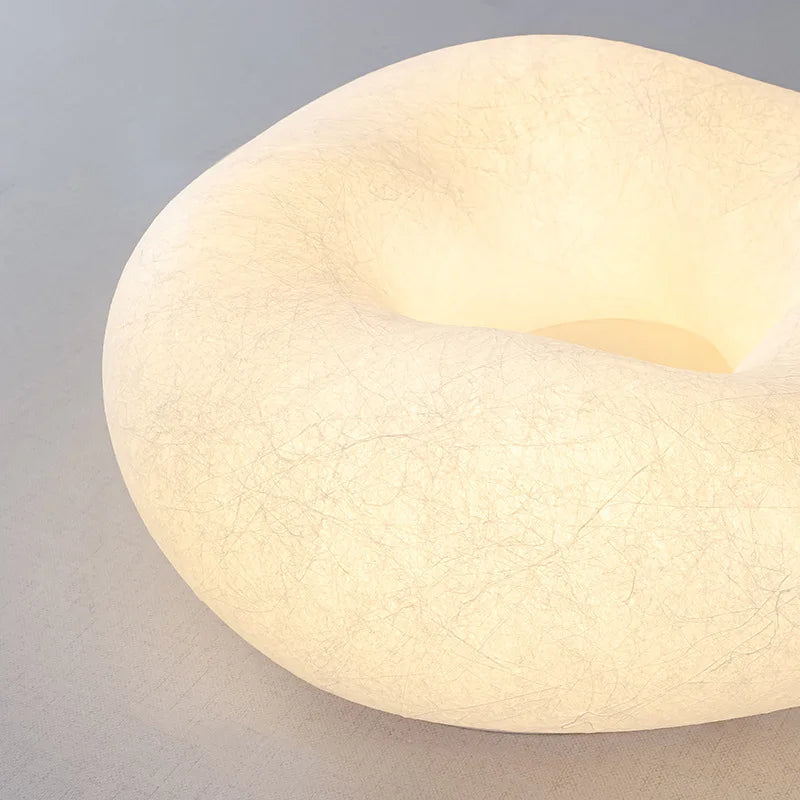 Afralia™ Silk Ceiling Lamp Dimmable Downlight for Bedroom Living Room