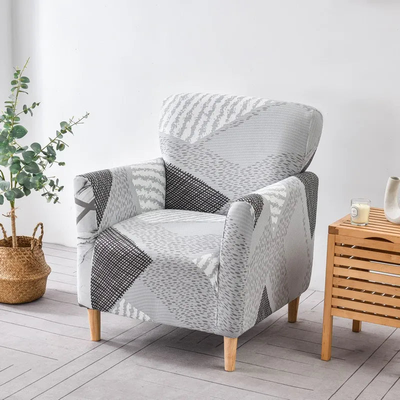 Afralia™ Accent Chair Cover Slipcovers | Stretch Sofa Couch Case