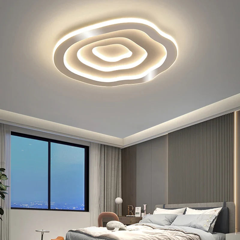 Afralia™ Sleek LED Ceiling Light: Nordic Minimalist Design for Modern Living Rooms, Bedrooms, and Studies