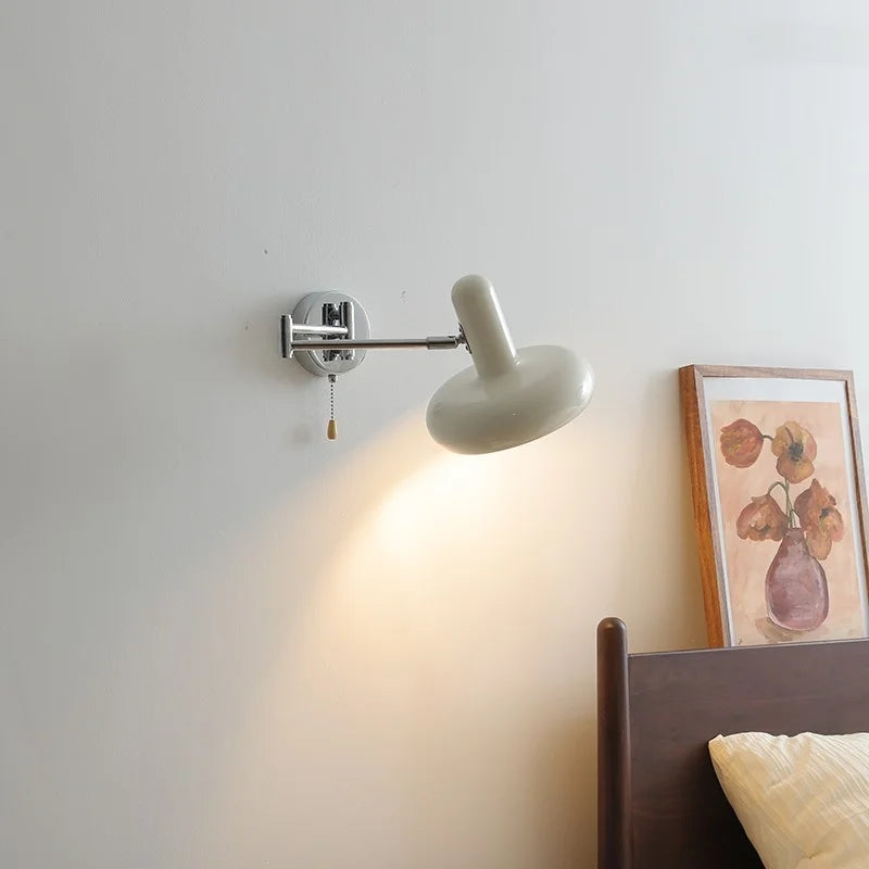 Afralia™ Swing Arm LED Wall Sconce Iron Modern Stair Light Fixtures
