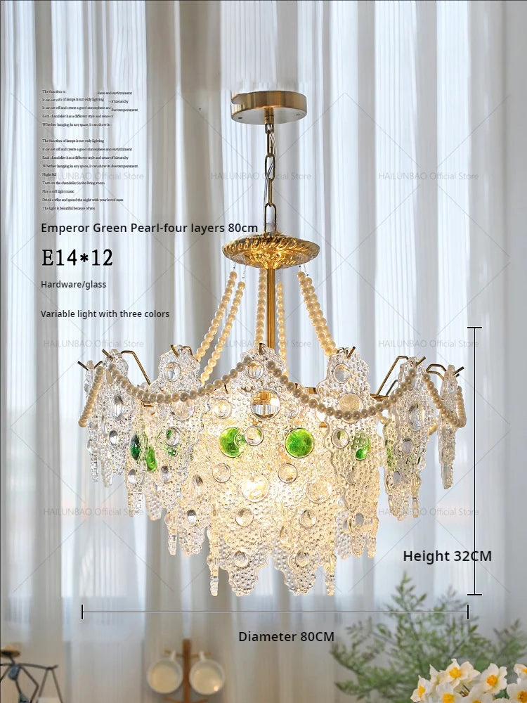 Afralia™ Crystal Chandelier: Elegant Retro Lighting for Bedroom, Dining, Living Room & Cloakroom