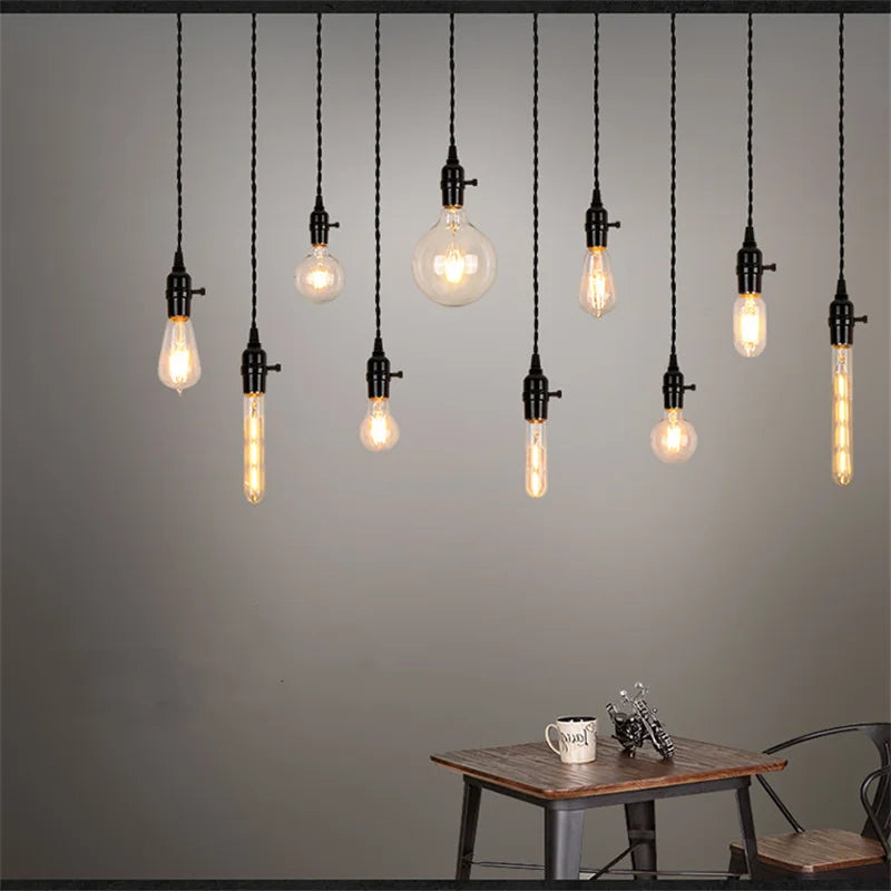 Art Deco Afralia™ Pendant Light with Switch - LED Bulb & Elegant Design for Indoor Decor