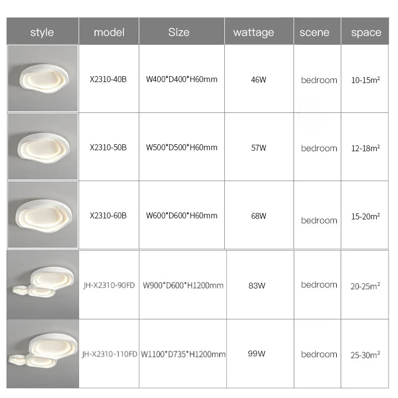 Afralia™ Smart LED Ceiling Lamp: Modern White Chandelier Ring Square Indoor Lighting