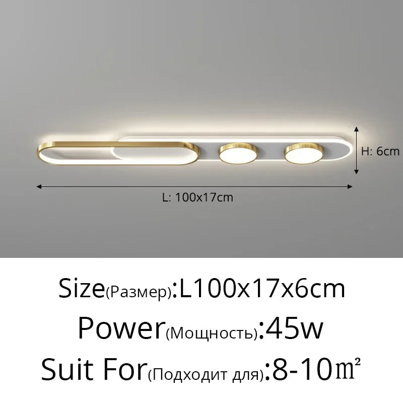 Afralia™ Nordic LED Ceiling Light for Modern Indoor Home Decor