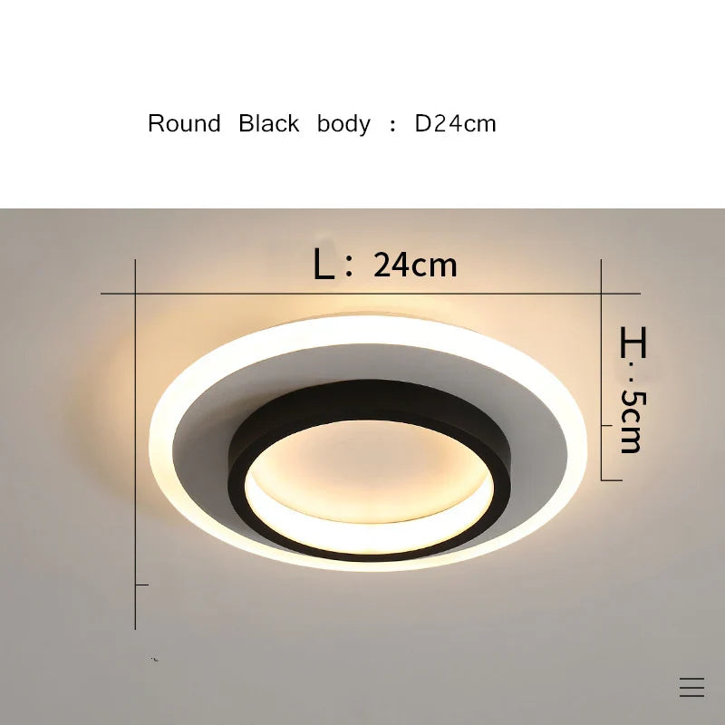 Afralia™ LED Aisle Ceiling Lights for Home Lighting in Bedroom Living Room Corridor