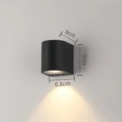 Afralia™ Waterproof Porch Garden Wall Lamp for Indoor & Outdoor Decoration